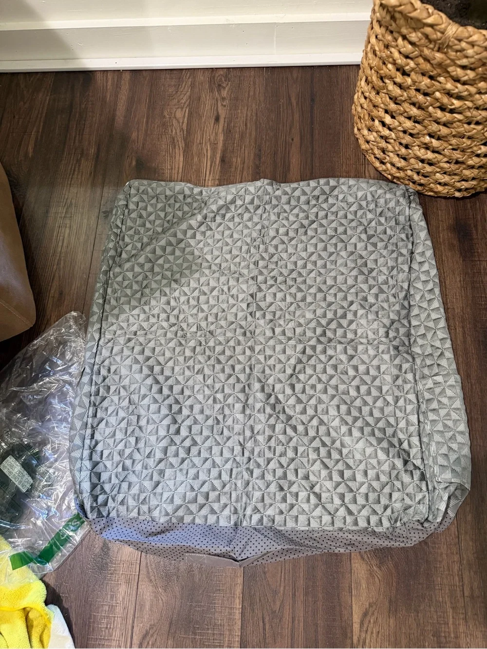 ColdHunter Gray Wedge Pillow with Side Handle and Pocket